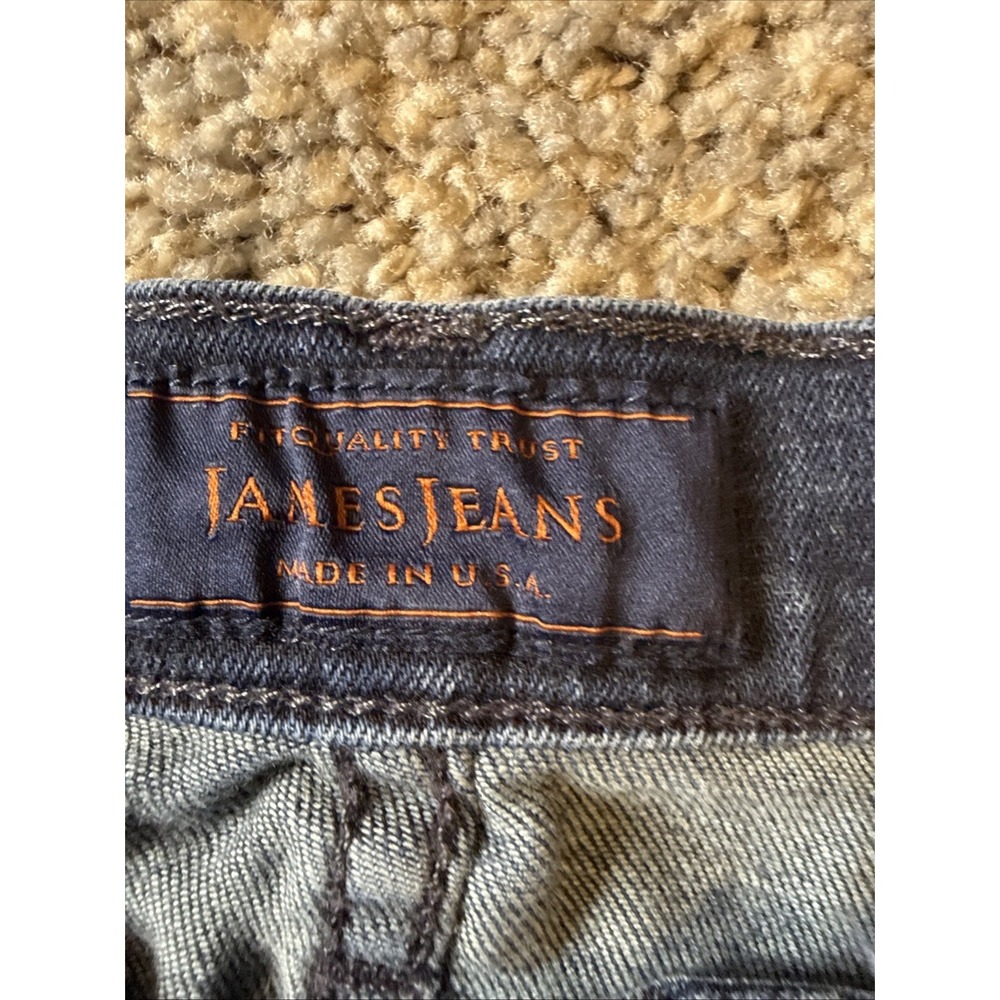 James Jeans Women's Nuboot Jeans Comfort Stretch Dark Wash Size 26 - Picture 6 of 7
